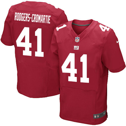 Men's Elite Dominique Rodgers-Cromartie Nike Jersey Red Alternate - #41 NFL New York Giants